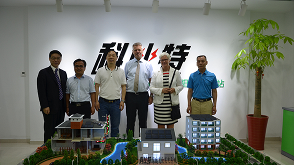 冰岛驻华大使司迪方考察ld平台