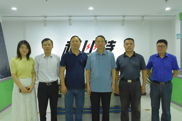 长沙市政协主席、党组书记文树勋一行莅临ld平台防雷走访调研