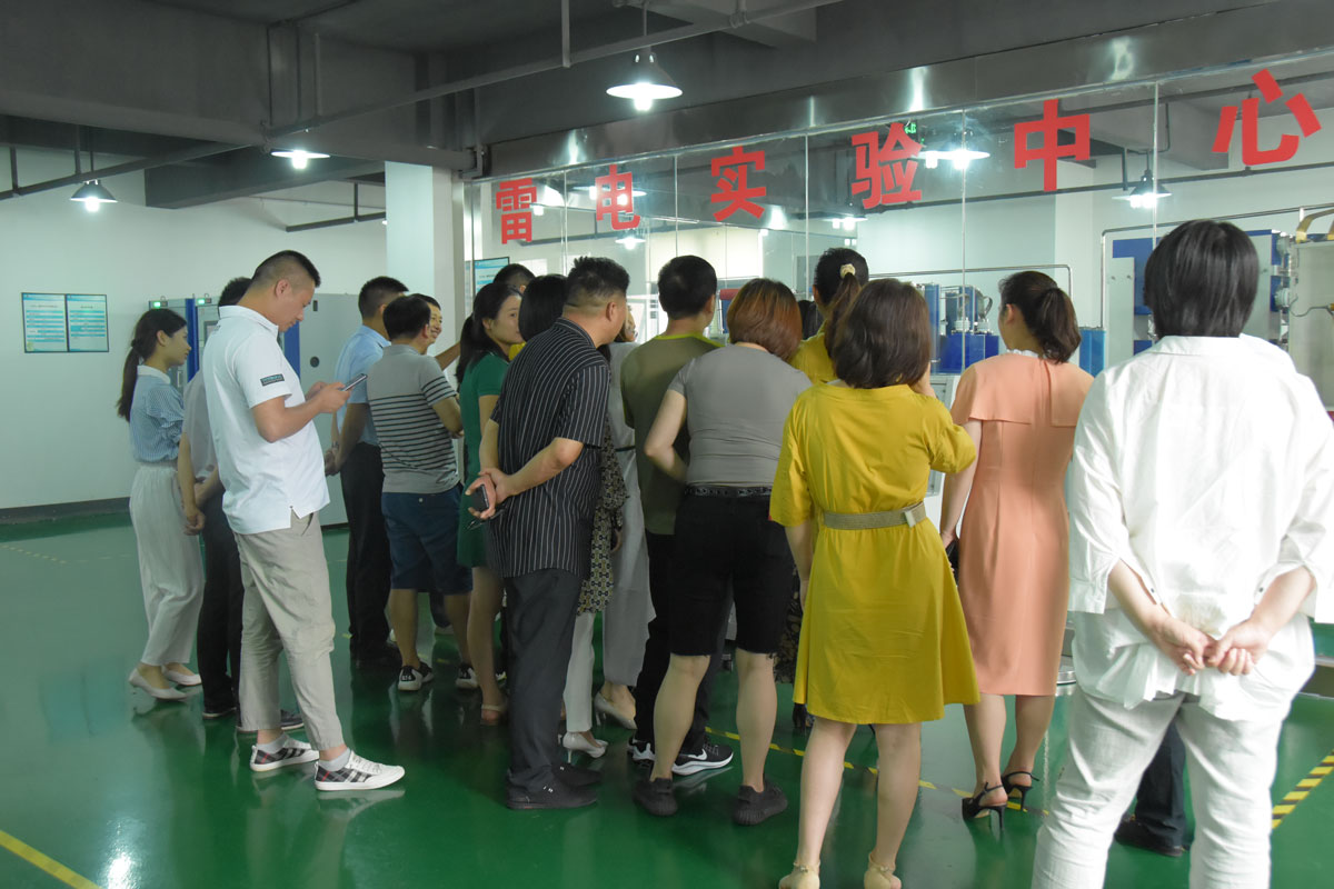 瑞士维多利亚大学MBA15-16班同学莅临ld平台防雷考察交流